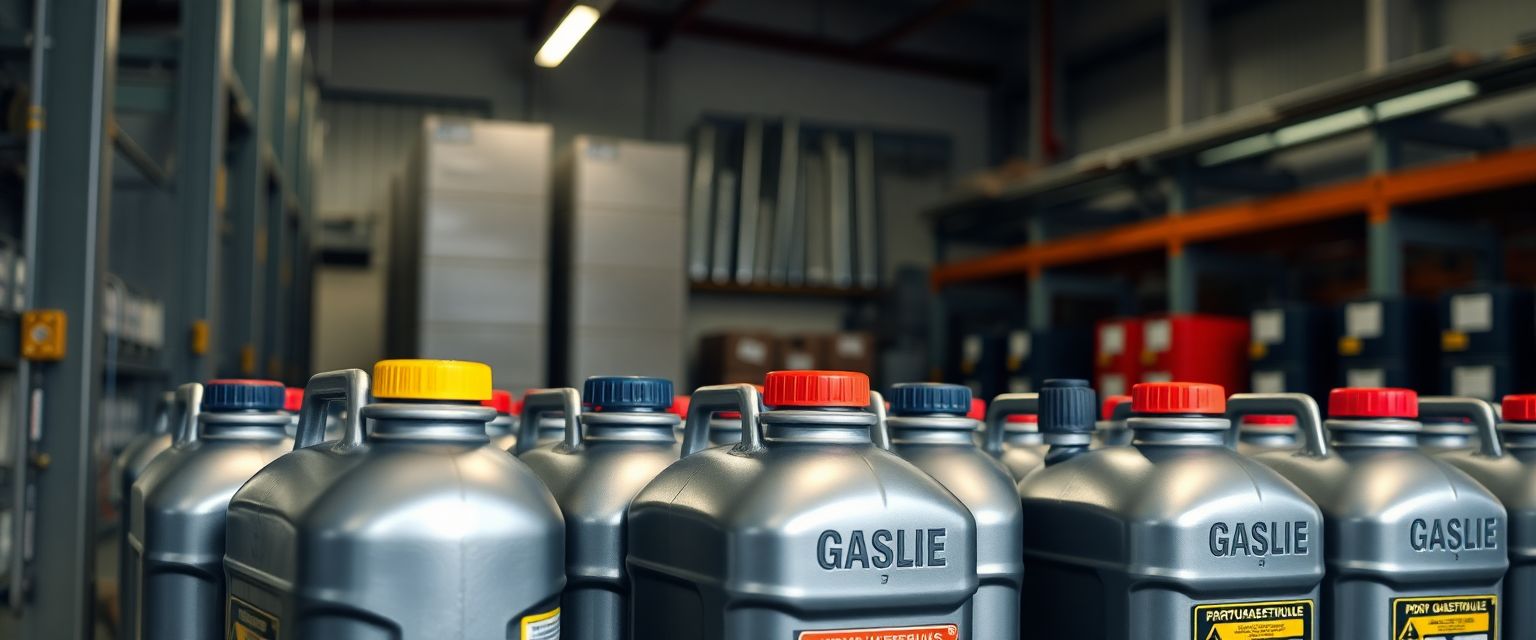 Garrafas para Gasolina